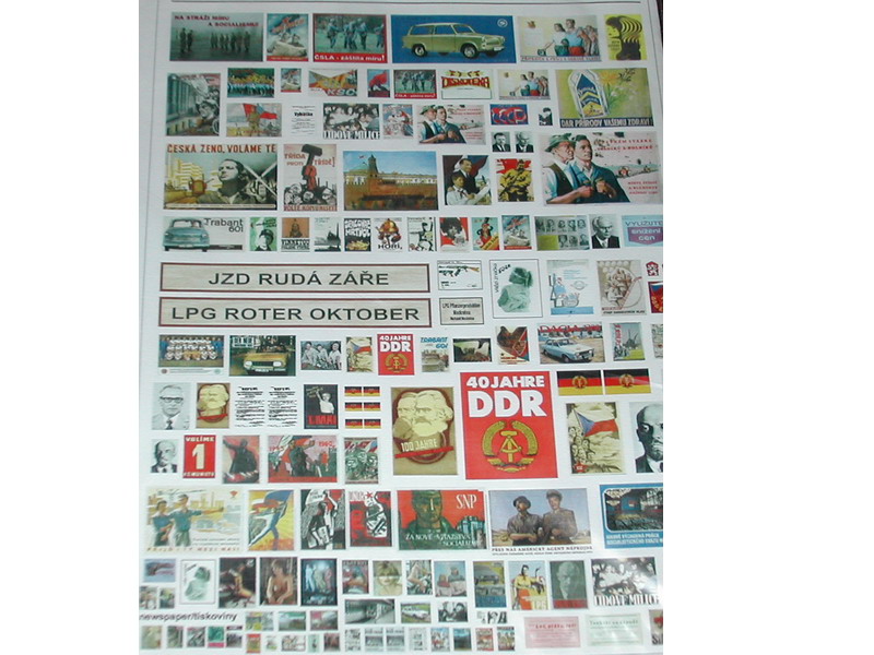 GF7276 Warsaw pact posters 1/72